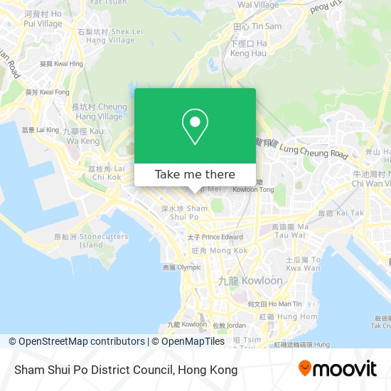 Sham Shui Po District Council地圖