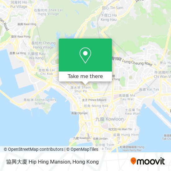 協興大廈 Hip Hing Mansion map