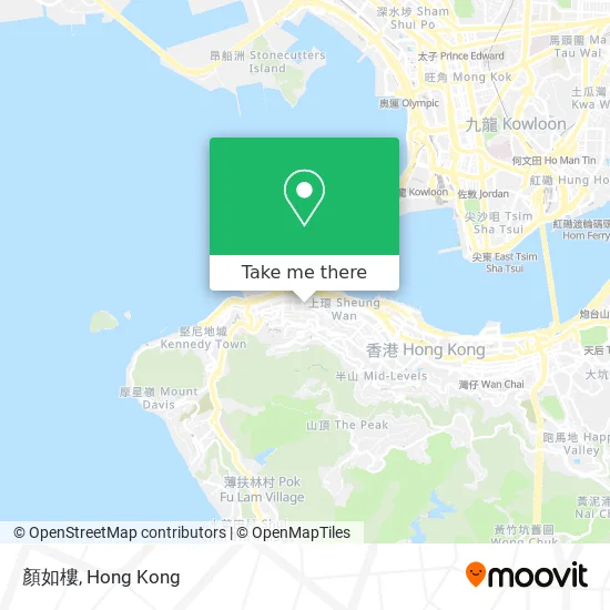 顏如樓 map