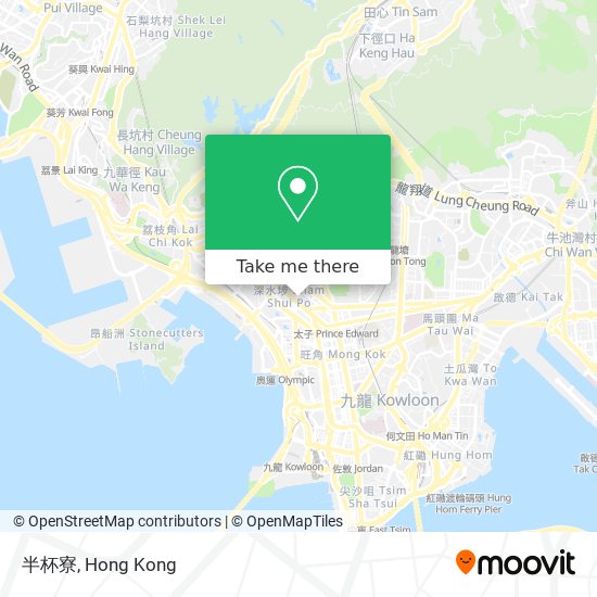 半杯寮地圖