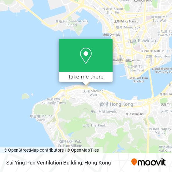 Sai Ying Pun Ventilation Building地圖