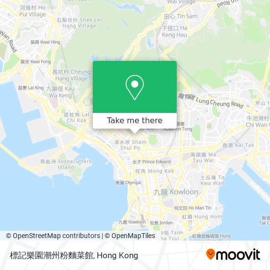 標記樂園潮州粉麵菜館 map