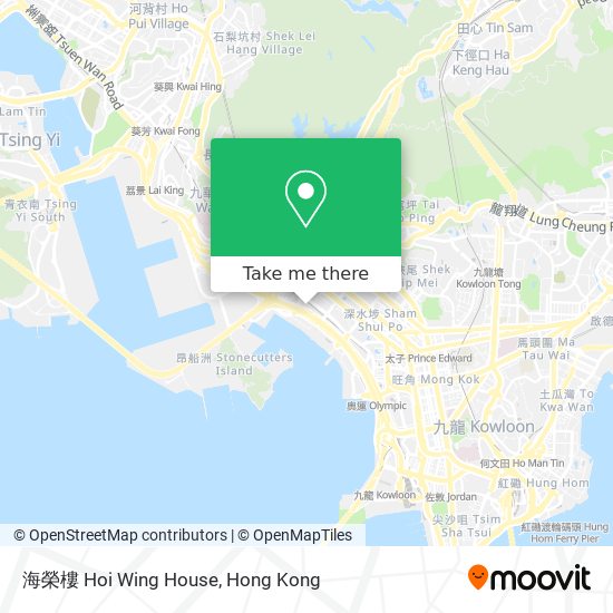 海榮樓 Hoi Wing House map