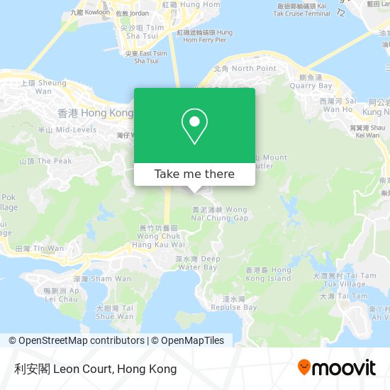 利安閣 Leon Court map