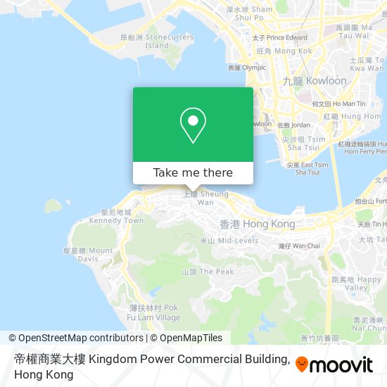 帝權商業大樓 Kingdom Power Commercial Building map