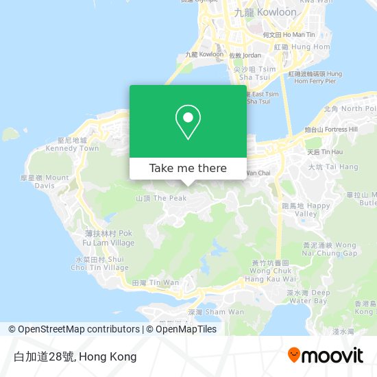 白加道28號 map
