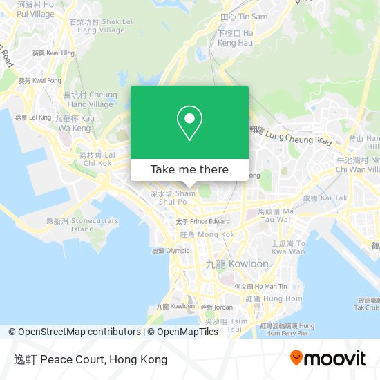 逸軒 Peace Court map