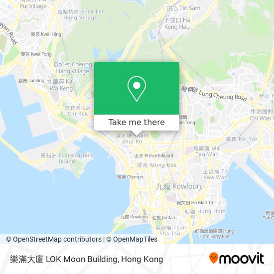 樂滿大廈 LOK Moon Building map