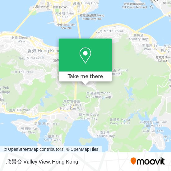 欣景台 Valley View map