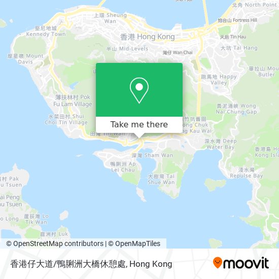 香港仔大道/鴨脷洲大橋休憩處 map