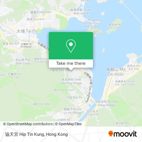 協天宮 Hip Tin Kung map