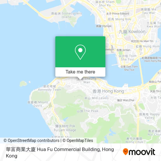 華富商業大廈 Hua Fu Commercial Building map