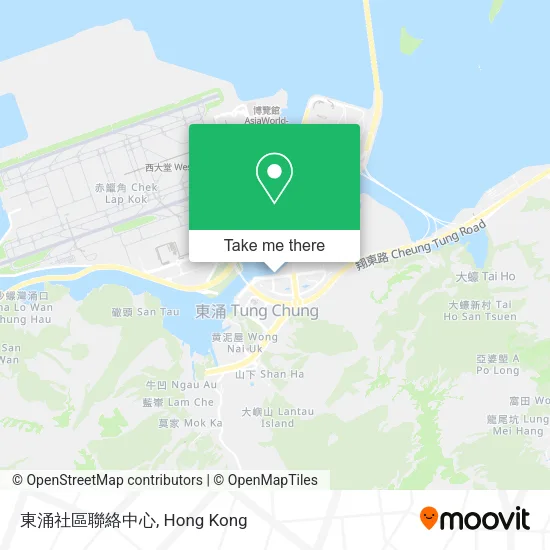 東涌社區聯絡中心 map
