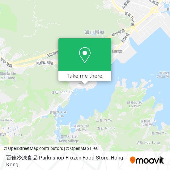 百佳冷凍食品 Parknshop Frozen Food Store map