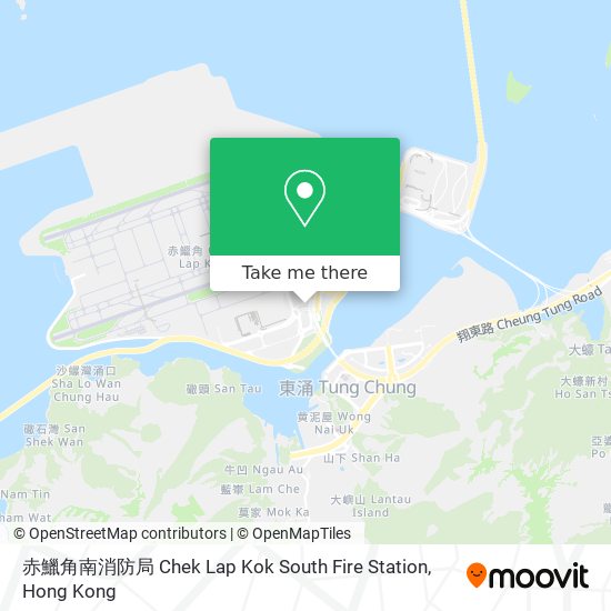 赤鱲角南消防局 Chek Lap Kok South Fire Station map
