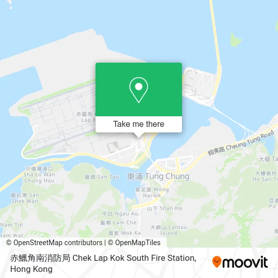 赤鱲角南消防局 Chek Lap Kok South Fire Station map