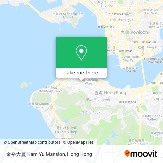 金裕大廈 Kam Yu Mansion map