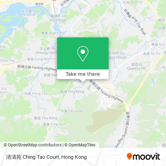 清濤苑 Ching Tao Court map