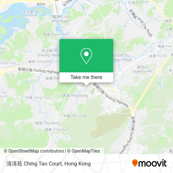 清濤苑 Ching Tao Court map