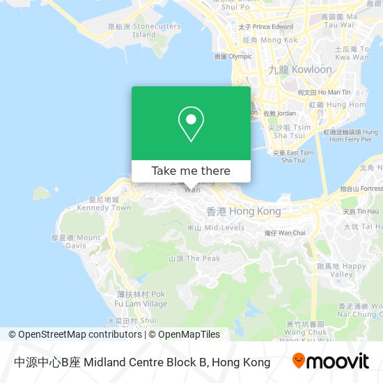 中源中心B座 Midland Centre Block B map