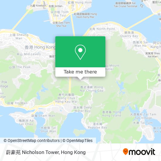 蔚豪苑 Nicholson Tower map