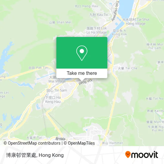 博康邨管業處地圖