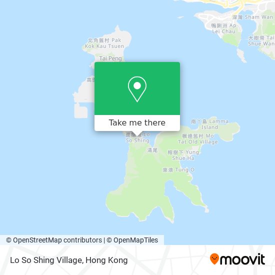 Lo So Shing Village map