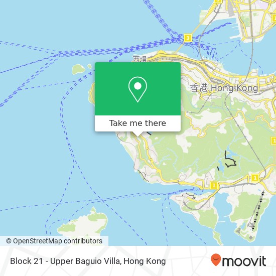 Block 21 - Upper Baguio Villa map