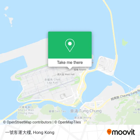 一號客運大樓 map