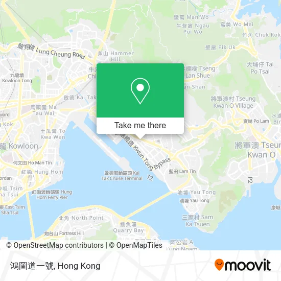 鴻圖道一號 map