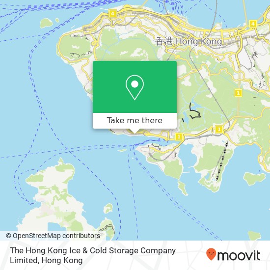 The Hong Kong Ice & Cold Storage Company Limited map