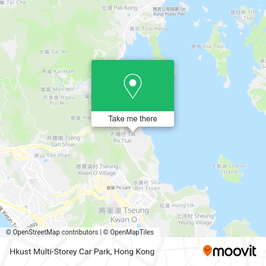 Hkust Multi-Storey Car Park map
