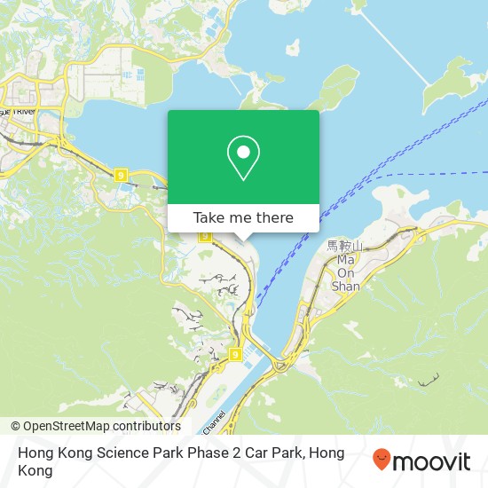 Hong Kong Science Park Phase 2 Car Park map