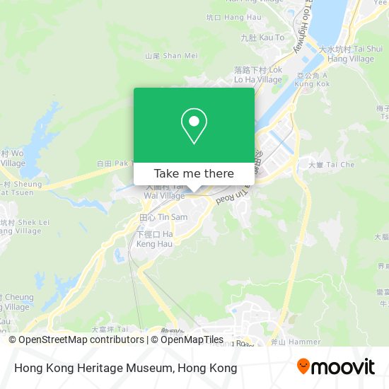 Hong Kong Heritage Museum map