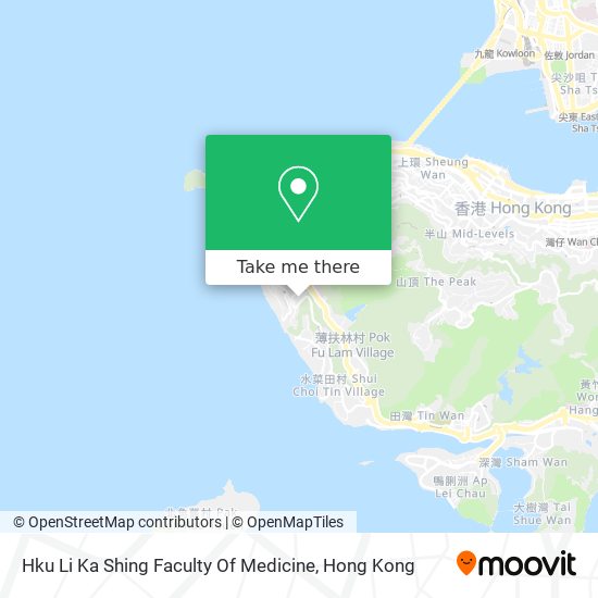 Hku Li Ka Shing Faculty Of Medicine map
