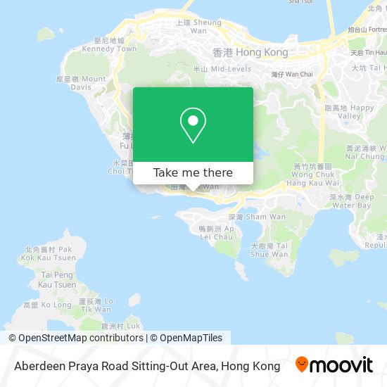 Aberdeen Praya Road Sitting-Out Area map