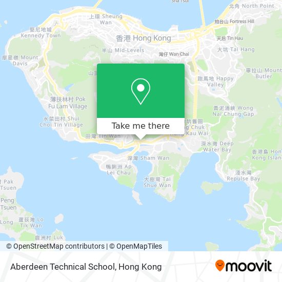 Aberdeen Technical School map