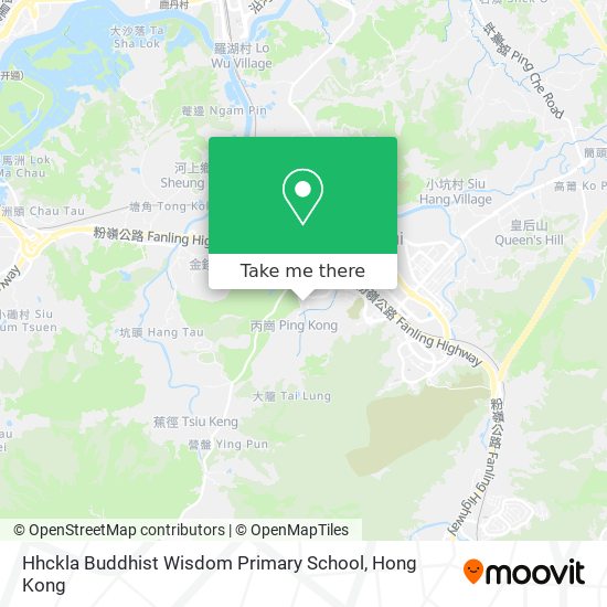 Hhckla Buddhist Wisdom Primary School map