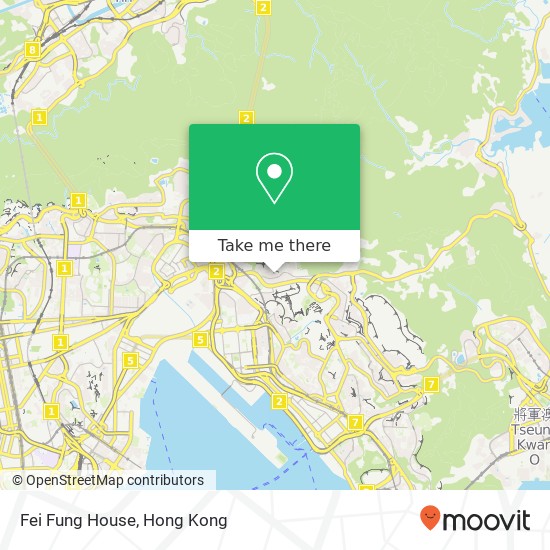 Fei Fung House map