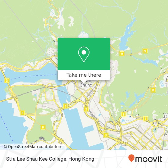 Stfa Lee Shau Kee College map