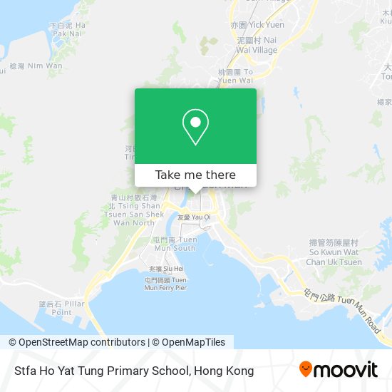 Stfa Ho Yat Tung Primary School map