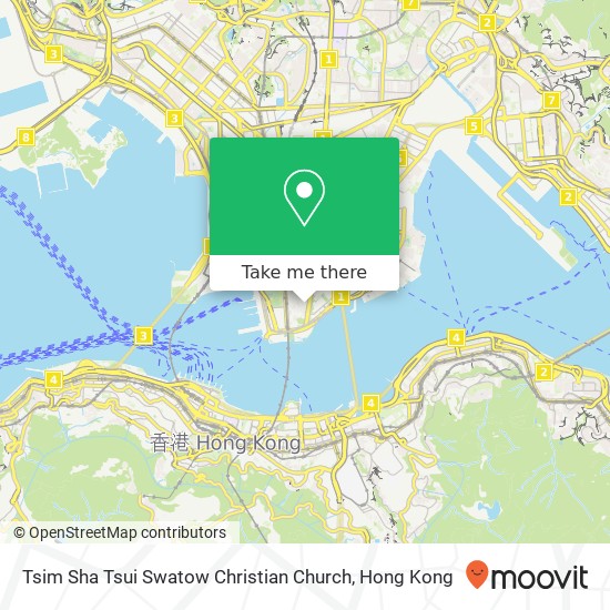 Tsim Sha Tsui Swatow Christian Church map