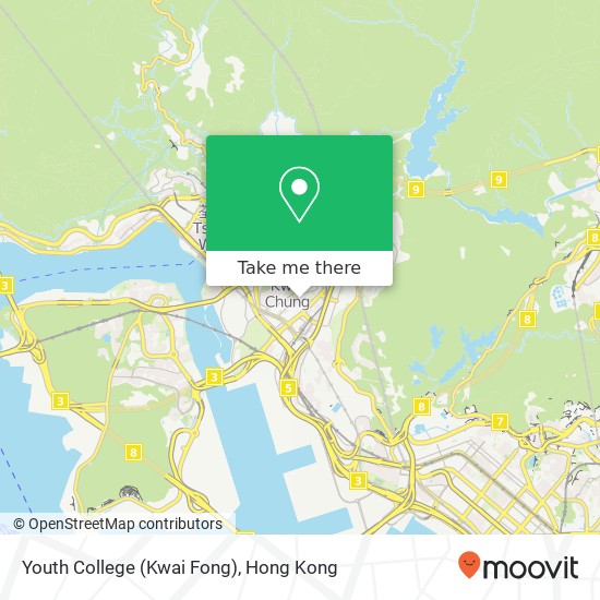 Youth College (Kwai Fong)地圖