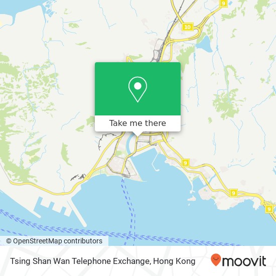 Tsing Shan Wan Telephone Exchange map