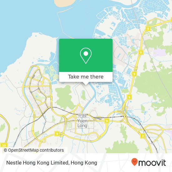 Nestle Hong Kong Limited map