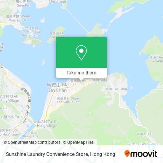 Sunshine Laundry Convenience Store map