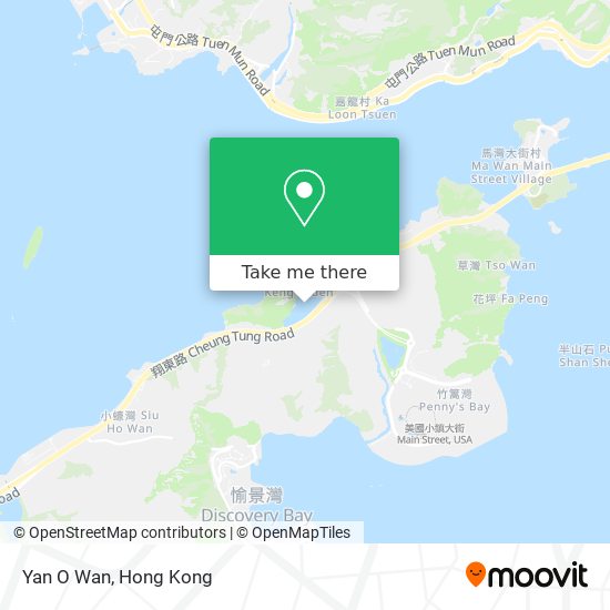 Yan O Wan map