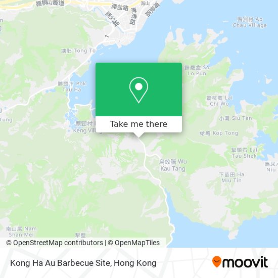 Kong Ha Au Barbecue Site map