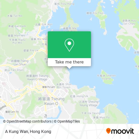 A Kung Wan地圖