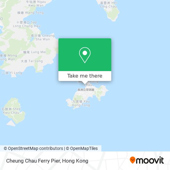 Cheung Chau Ferry Pier map
